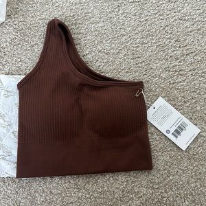 Buffbunny Ribbed Seamless Sports Bra - Mocha